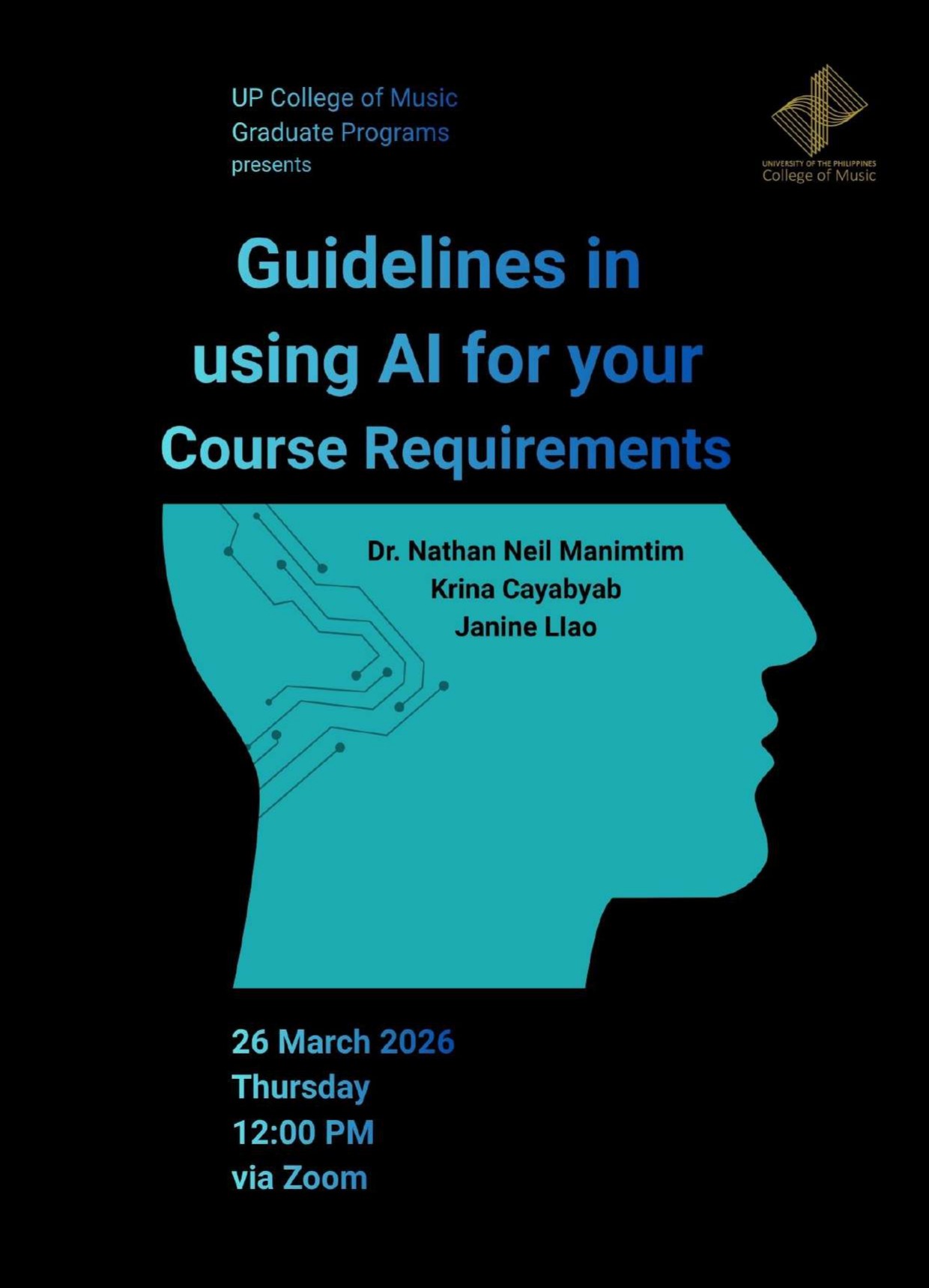 Guidelines in  using AI for your  Course Requirements